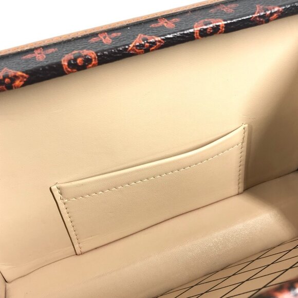 LOUIS VUITTON M44407 Monogram Catgram Petite Malle NM Clutch Bag, 2-Way Shoul... - Picture 15 of 16